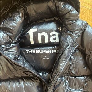 Aritzia SuperPuff Black Puffer Jacket